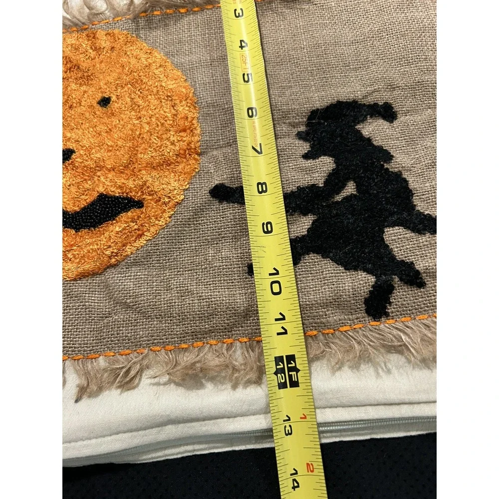 Halloween Embroidered Pillow Cover 19